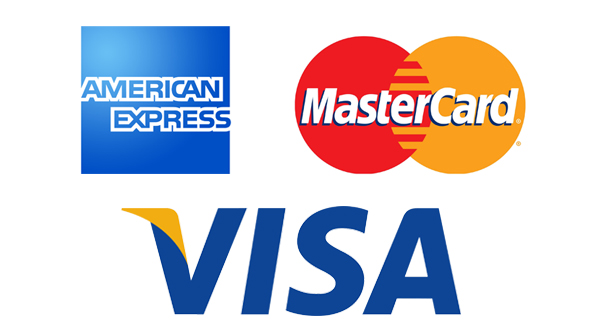 Visa, Mastercard eller American Express