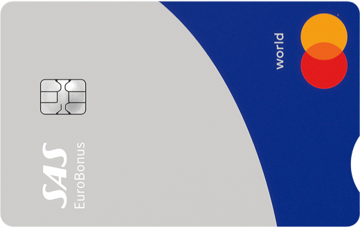 SAS EuroBonus World Mastercard kredittkort