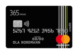 365Privat Mastercard kredittkort