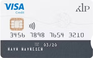 KLP Visa kredittkort