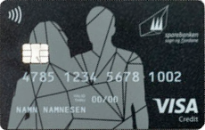 Sparebanken Sogn og Fjordane Visa Kreditt kredittkort