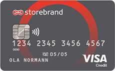 Storebrand Mastercard kredittkort
